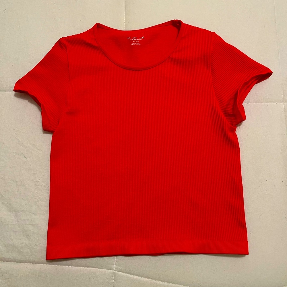 Out From Under Everyday Seamless Ribbed Tee